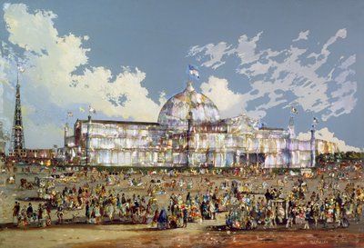 Crystal Palace, New York, c.1850 by W.S Parkes